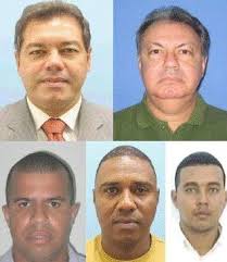 Resultado de imagem para fotos dos acusados dos assassinatos de paulo colombiano