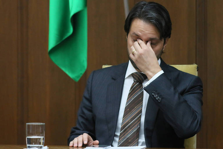 O Ministro das Cidades, Alexandre Baldy,