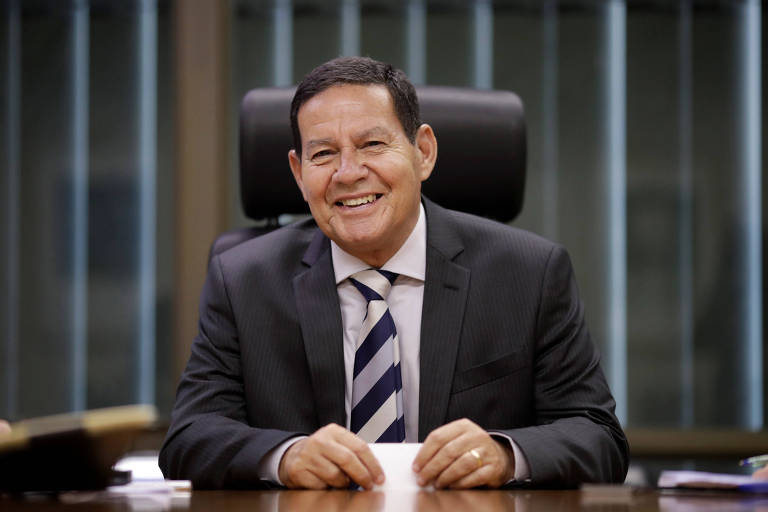 O vice-presidente da República, general Hamilton Mourão