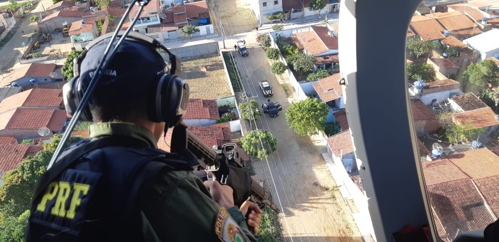 PRF apoia a operação na Bahia â?? Foto: Divulgação