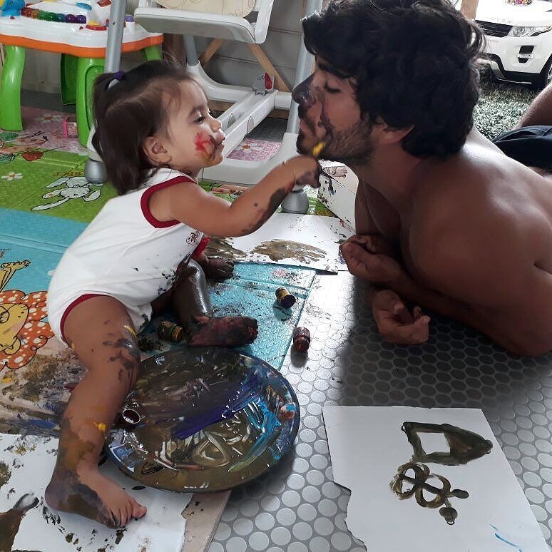 Maria Flor e Hugo Moura (Foto: Reprodução / Instagram)