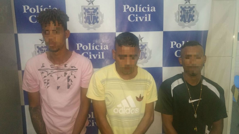 PrisÃµes ocorreram na cidade de JequiÃ©, sudoeste da Bahia, na terÃ§a-feira (28).  â?? Foto: PolÃ­cia Civil de JequiÃ©