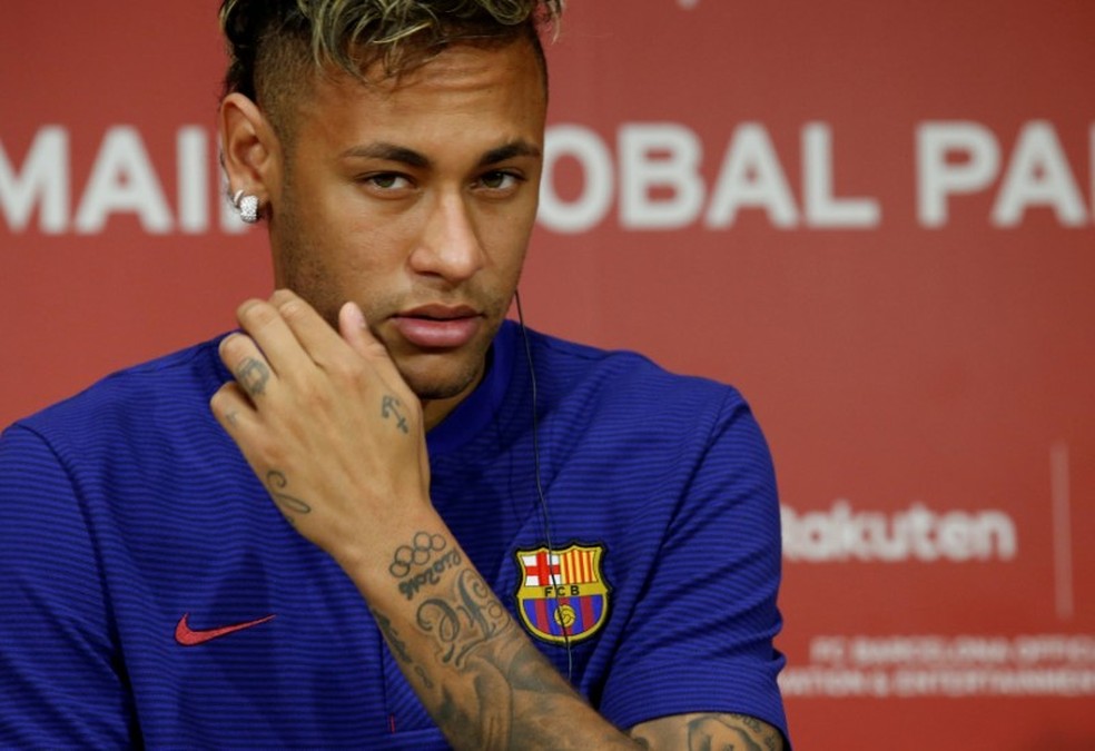 Neymar defendeu o Barcelona entre 2013 e 2017 â?? Foto: REUTERS/Kim Kyung-Hoon/File photo