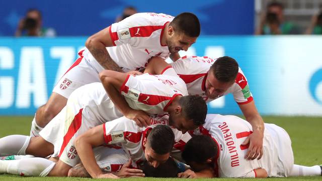 Costa Rica x SÃ©rvia - ComemoraÃ§Ã£o SÃ©rvia