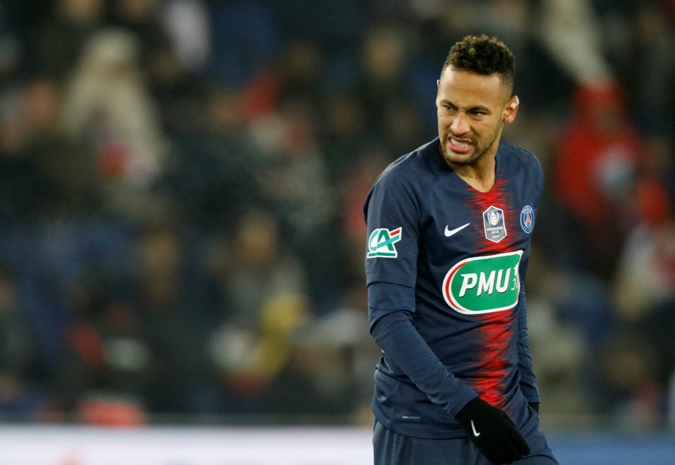 Neymar em aÃ§Ã£o na vitÃ³ria do PSG sobre o Strasbourg â?? Foto: Reuters