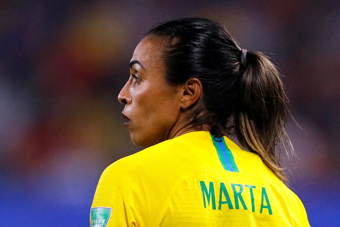 Marta faz 17Âº gol e supera Klose na artilharia em Copas do Mundo.