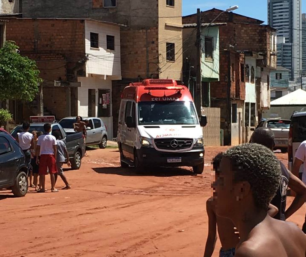 Conforme a PolÃ­cia Militar (PM), o caso ocorreu na Rua do Campo, atrÃ¡s do Multicentro de SaÃºde Vale das Pedrinhas.  â?? Foto: Arquivo Pessoal
