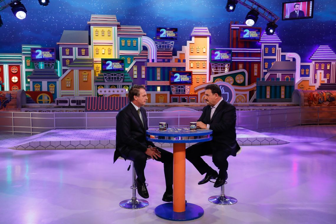 (São Paulo - SP, 04/06/2019) Entrevista ao Apresentador Carlos Roberto Massa para o Programa do Ratinho, gravada dia 27 de maio de 2019.Foto: Alan Santos/PR