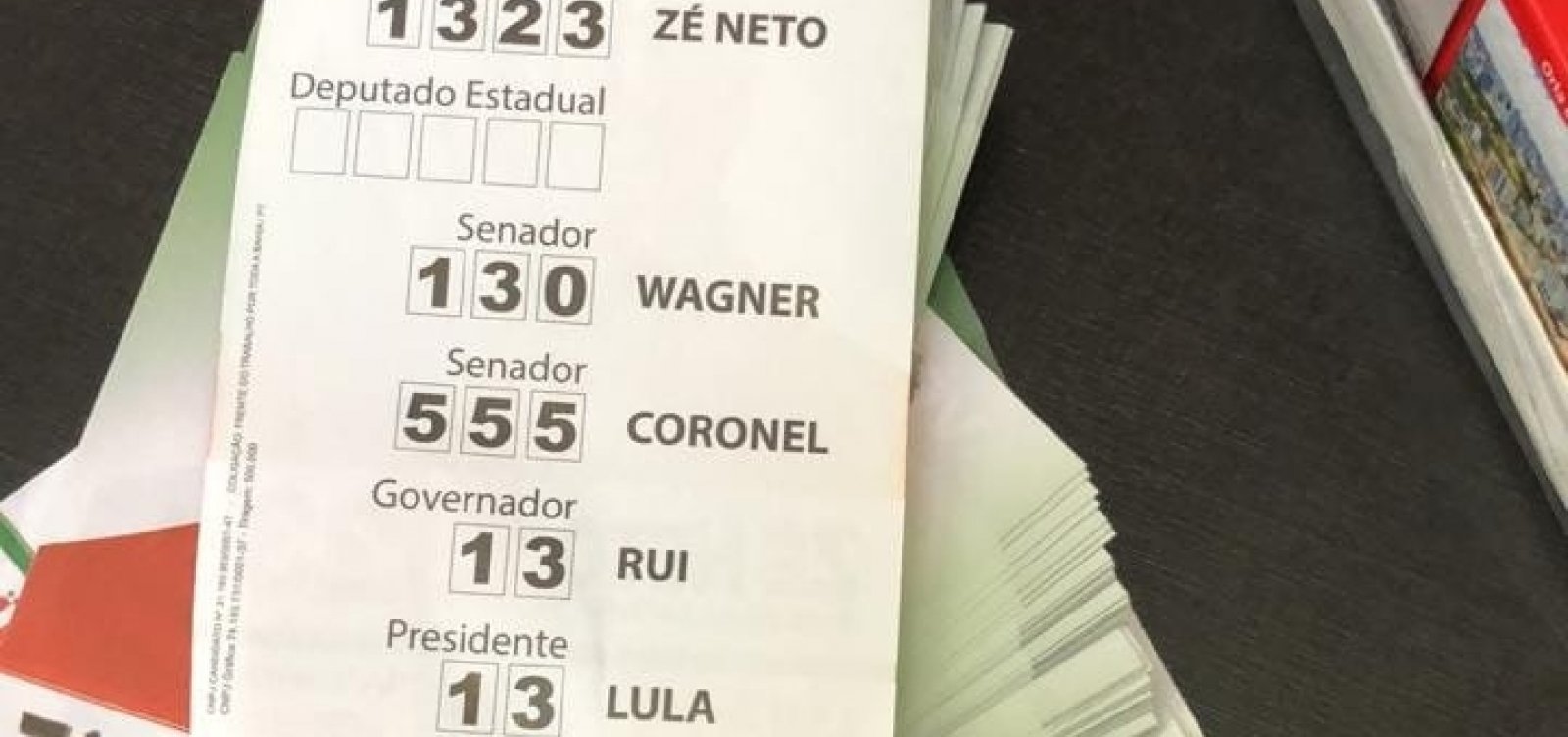 [Desembargadora determina busca e apreensÃ£o de 'santinhos' de Lula em comitÃª de ZÃ© NetoÂ ]