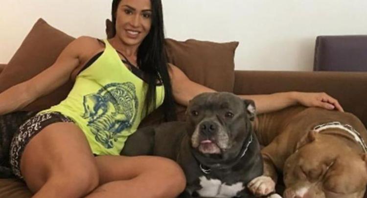Cão de Gracyanne teria atacado cachorro de vizinho - Foto: Divulgação