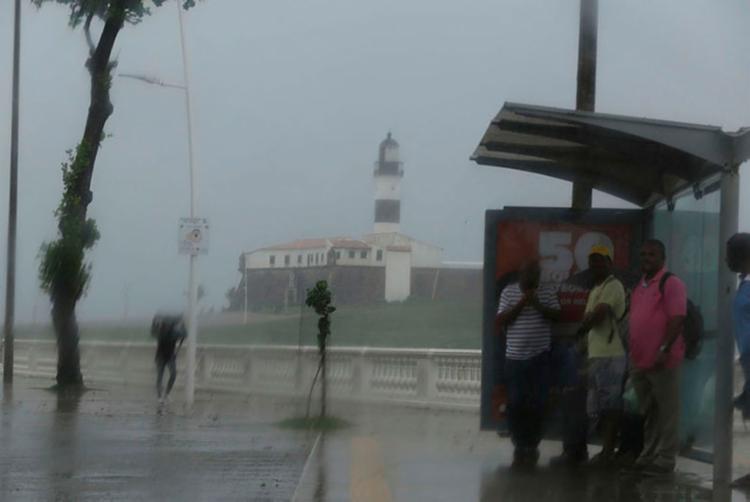 Salvador chegou a 18,6ºC no início do mês de julho - Foto: Xando Pereira | AG. A TARDE l 20.04.2017