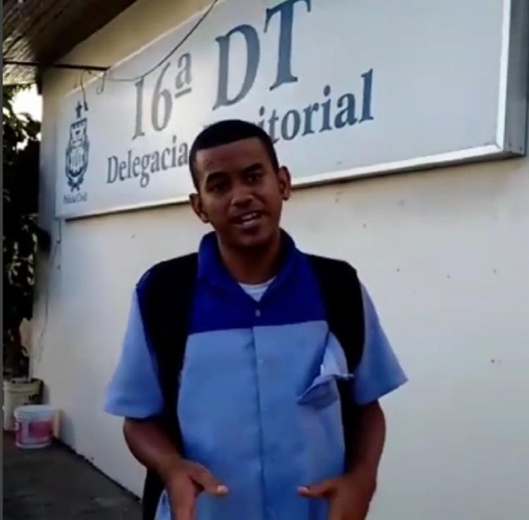 O motoboy aceitou as desculpas oficiais da instituiÃ§Ã£o - Foto: ReproduÃ§Ã£o