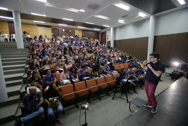 PÃºblico-alvo alvo Ã© formado por estudantes do Ensino MÃ©dio e Profissional - Foto: Raphael Muller | Ag. A TARDE