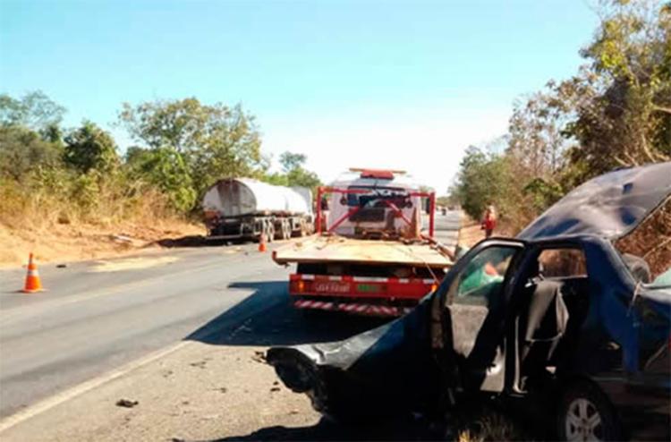 VÃ­timas seguiam em um Fiat Siena de BrasÃ­lia para Feira de Santana - Foto: ReproduÃ§Ã£o | Sigi Vilares
