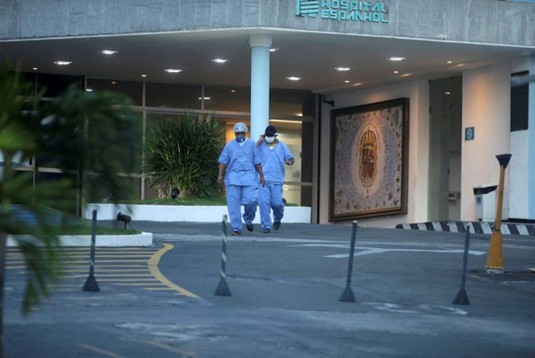 Hospital na Barra foi preparado pelo governo da Bahia para receber pacientes infectados pelo novo coronavírus | Foto: Felipe Iruatã | Ag. A TARDE - Foto: Felipe Iruatã | Ag. A TARDE