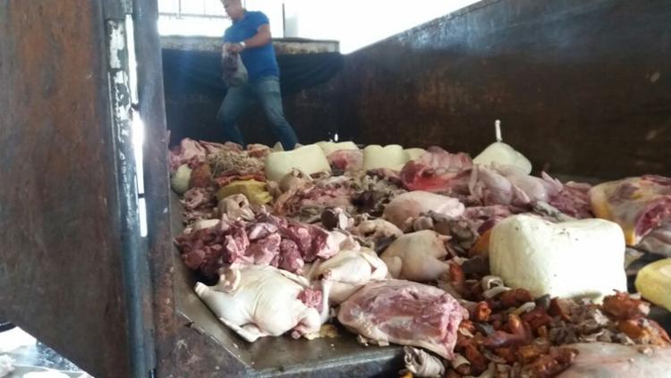 Todo material encontrado foi transformado em raÃ§Ã£o animal - Foto: DivulgaÃ§Ã£o | SSP