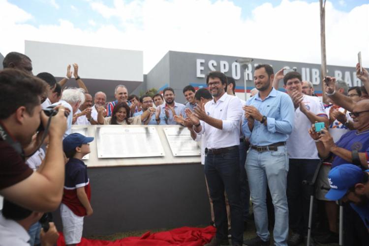 Novo CT homenageia Evaristo de Macedo | Foto: Felipe Iruatã | Ag. A TARDE - Foto: Felipe Iruatã | Ag. A TARDE
