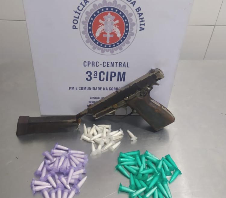 Homem é suspeito de realizar assaltos na região - Foto: Divulgação | SSP