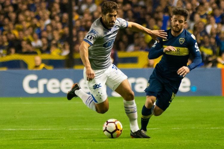 Cruzeiro e Boca Juniors jogaram na noite desta quarta, 19, na Bombonera, em Buenos Aires - Foto: Bruno Haddad | Cruzeiro