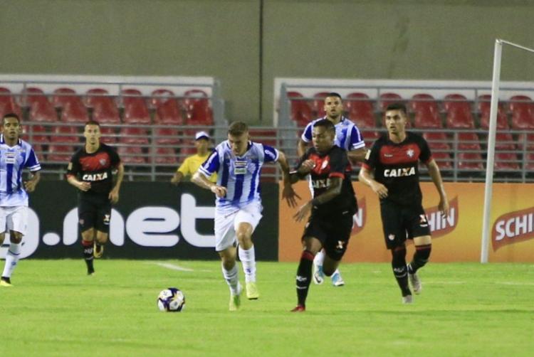 Com o resultado, rubro-negro baiano soma primeiro ponto na competiÃ§Ã£o - Foto: Ailton Cruz | Gazeta de Alagoas