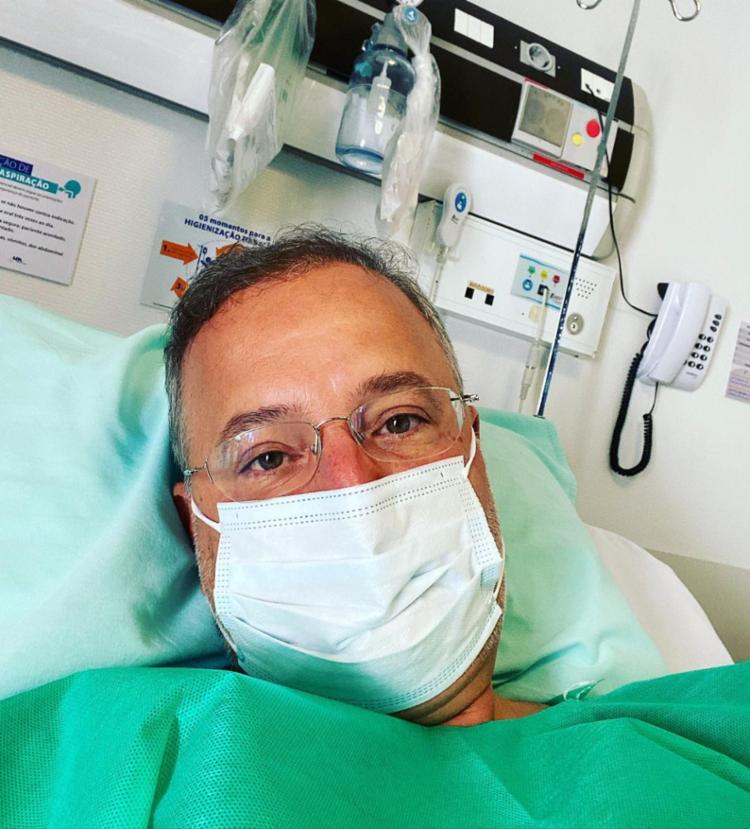 Fábio Vilas-Boas foi internado por conta de problemas no joelho esquerdo | Foto: Reprodução | Instagram - Foto: Reprodução | Instagram