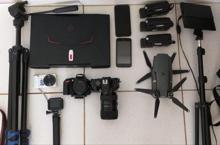 Durante a ação, foram apreendidos notebook, celular e HD externo | Foto: Divulgação - Foto: Divulgação