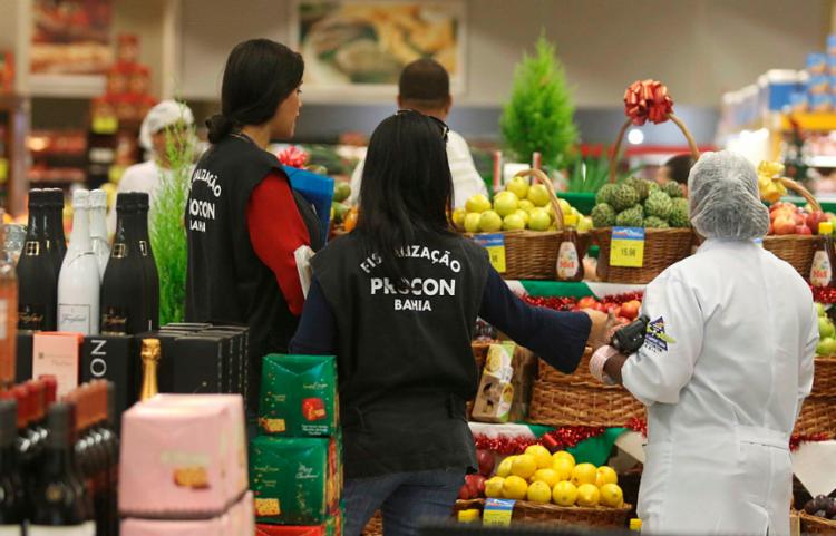Em 2018, cerca de 35 supermercados foram fiscalizados | Foto: Tiago Caldas | Ag. A TARDE - Foto: Tiago Caldas | Ag. A TARDE