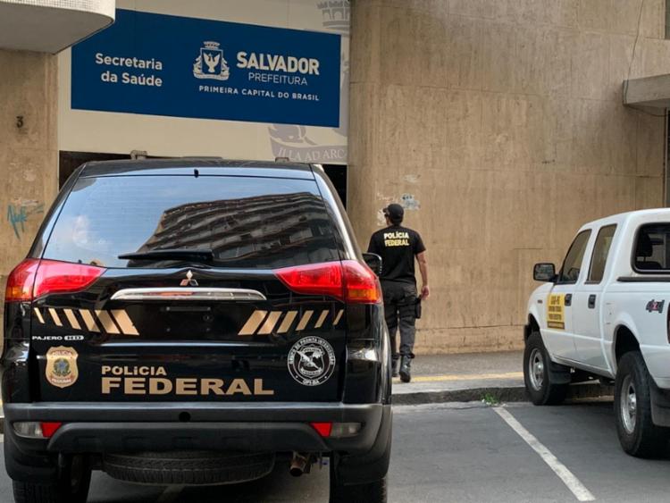 De acordo com a PF, a aÃ§Ã£o conta com 50 agentes federais e 16 auditores da CGU - Foto: PolÃ­cia Federal | DivulgaÃ§Ã£o
