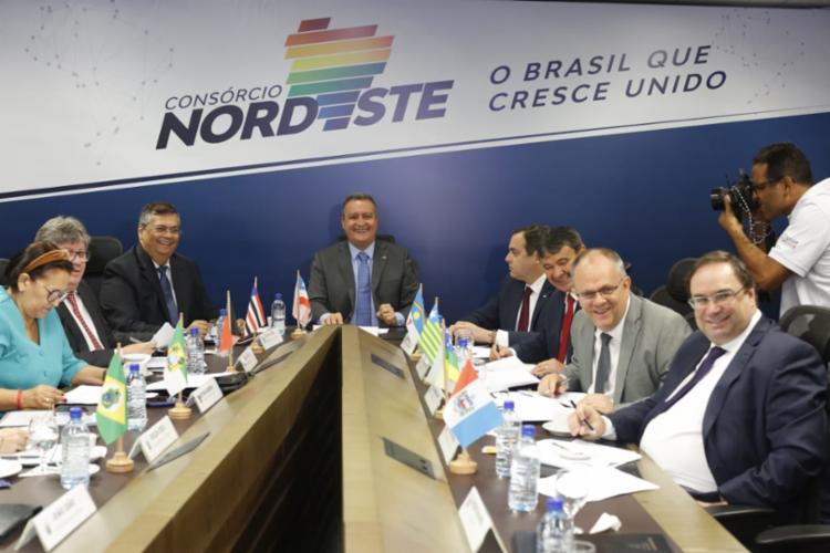 O governador apresentou o calendário internacional para divulgar o Nordeste - Foto: Rafael Martins | Ag. A TARDE