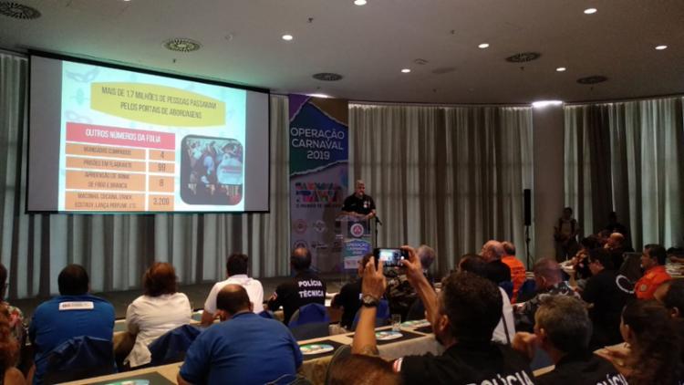 Dados foram divulgados durante coletiva de imprensa - Foto: DivulgaÃ§Ã£o | SSP