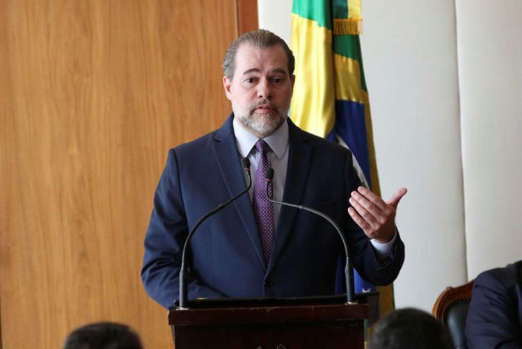 O presidente do STF, ministro Dias Toffoli, marcou para o dia 12 de junho o julgamento - Foto: Fabio Rodrigues Pozzebom | Agência Brasil