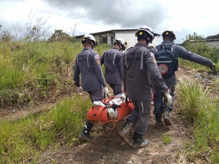 Vítima teve a perna fraturada após o incidente | Foto: Divulgação - Foto: Divulgação