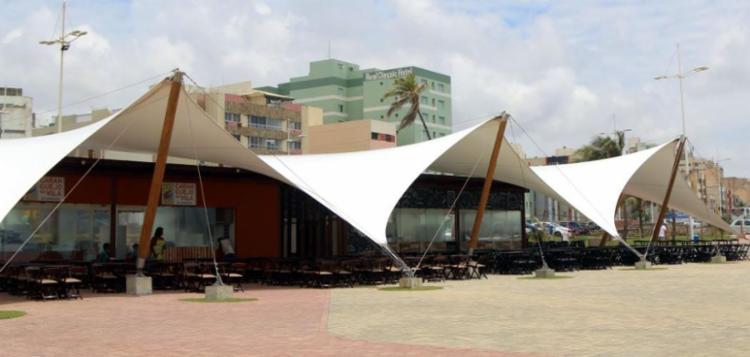 Local passa a contar com seis quiosques que promovem diversidade gastronÃ´mica - Foto: DivulgaÃ§Ã£o | Prefeitura de Salvador