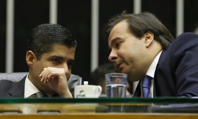 ACM Neto e Rodrigo Maia