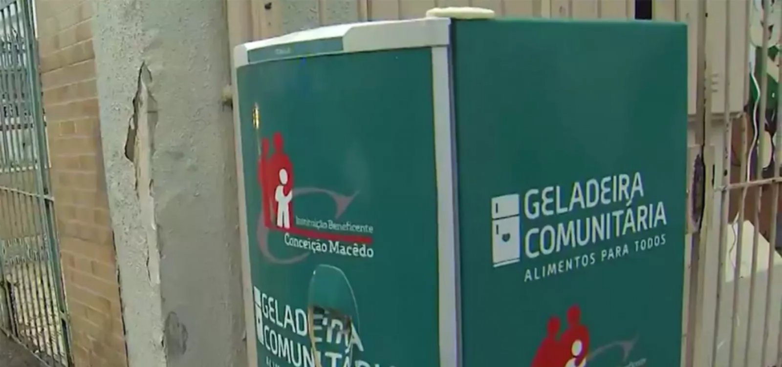 [ApÃ³s roubo, IBCM recebe doaÃ§Ã£o para nova 'geladeira solidÃ¡ria']