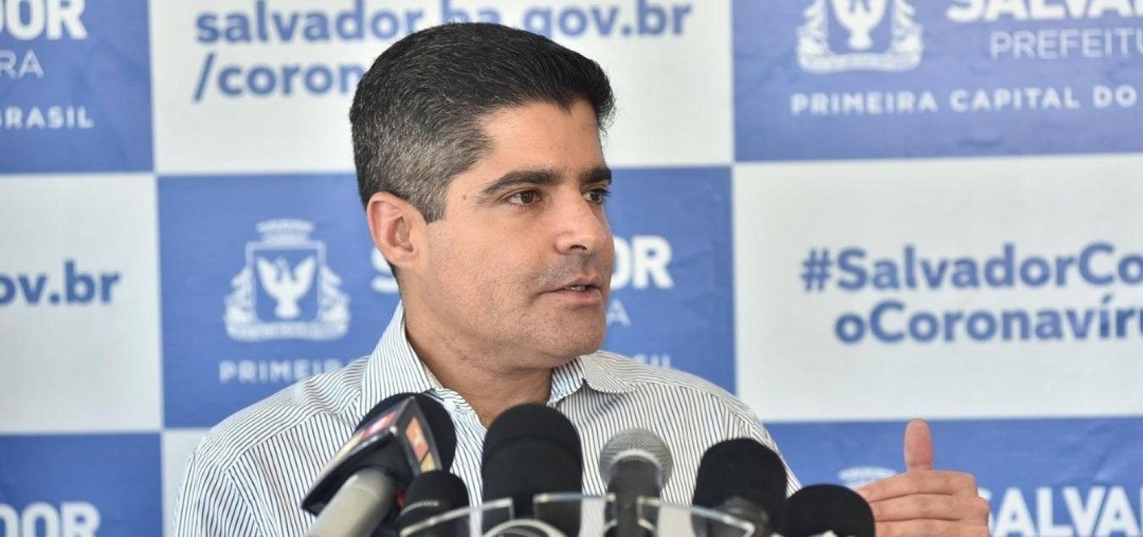 [ACM Neto: ‘Atividades só serão retomadas quando alcançarmos critérios estabelecidos’]
