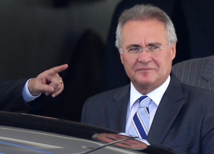 Renan Calheiros. Foto: Adriano Machado/Reuters