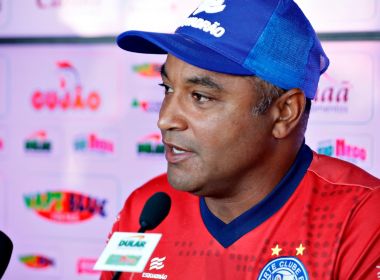 Roger Machado afirma que não foi procurado pelo Cruzeiro: 'Estou feliz no Bahia'