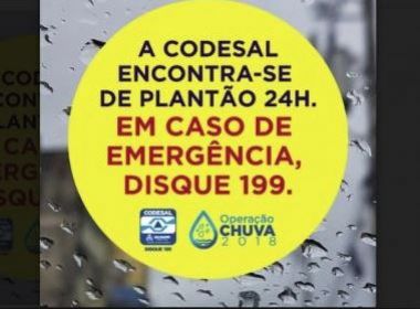 Codesal registra dois desabamentos parciais nesta segunda