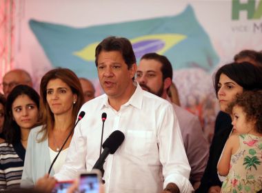 â??Verás que o professor não foge à lutaâ??, diz Haddad ao defender oposição do PT