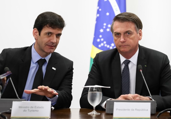 Marcelo Álvaro Antônio, ministro do Turismo de Bolsonaro, acusado comandar esquema de candidaturas laranjas (Foto: Marcos Corrêa/PR)