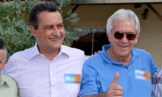 Resultado de imagem para fotos de otto alencar com rui costa em campanha