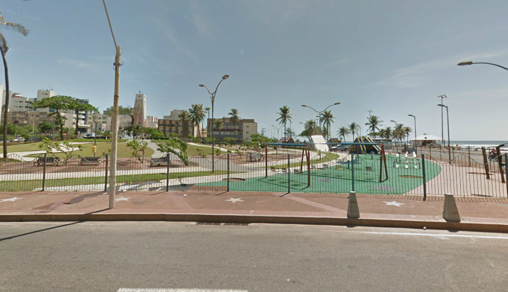 Resultado de imagem para fotos da praça nossa senhora da luz na pituba em salvador