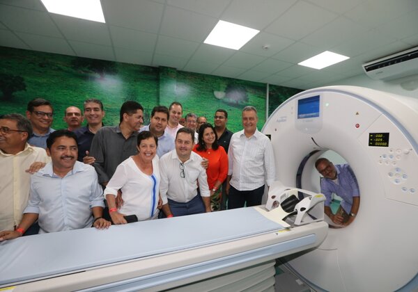 Governador Rui Costa durante inauguração da Policlínica de Senhor do Bonfim (Foto: Paula Froes/GOVBA)