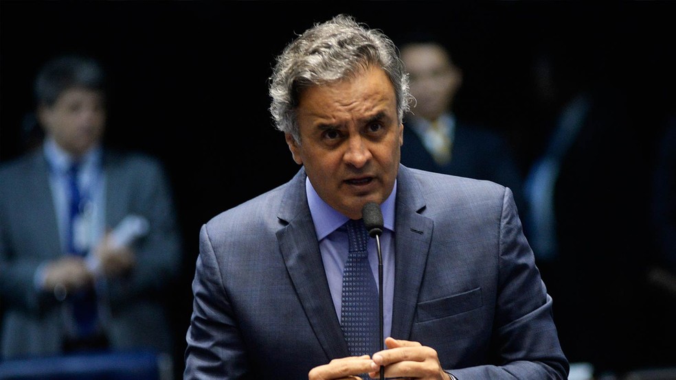 O senador Aécio Neves (PSDB-MG), em foto de novembro de 2017 â?? Foto: Jefferson Rudy/Agência Senado/Arquivo