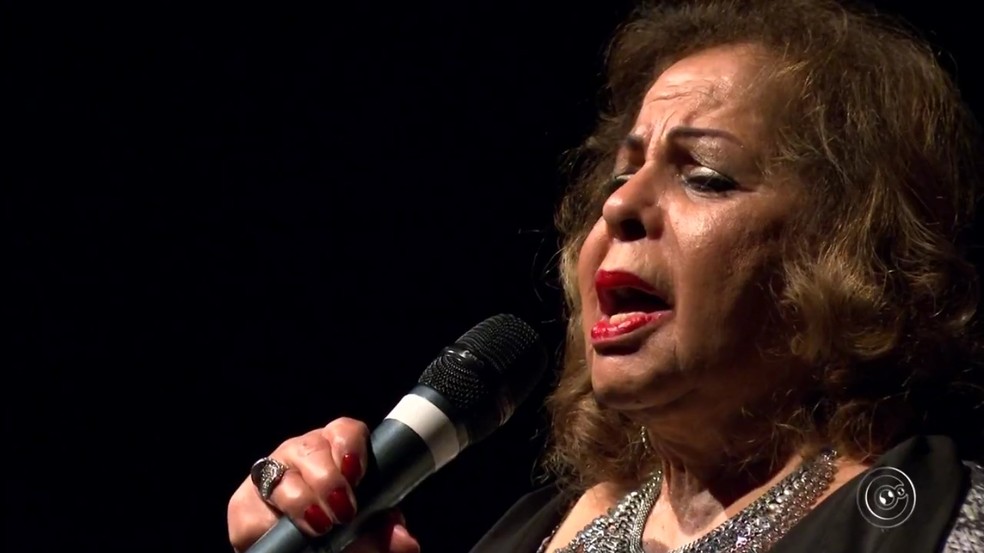 Cantora Angela Maria â?? Foto: ReproduÃ§Ã£o / TV TEM