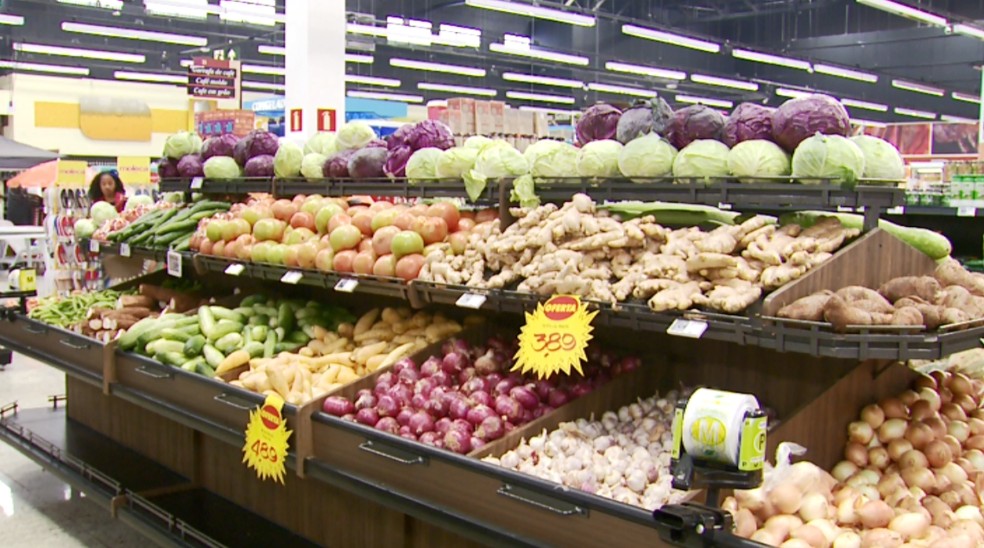 Cesta bÃ¡sica tem aumento de 5,35% em Salvador e fica R$ 382 â?? Foto: ReproduÃ§Ã£o EPTV