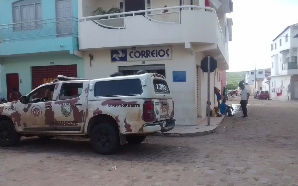 Agência dos Correios em Jeremoabo, no norte da Bahia (Foto: Adalberto Moreno/Jeremoabo Agora )