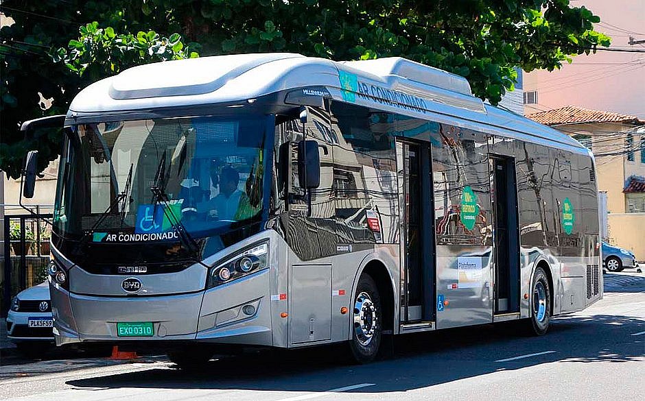 Resultado de imagem para Ã?nibus 100% elÃ©trico serÃ¡ testado em linhas de transporte a partir de terÃ§a (16)