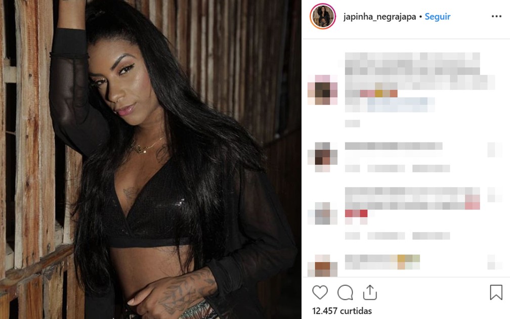 Dançarina da banda La Fúria é atacada com golpes de faca no bairro de Itapuã, em Salvador â?? Foto: Reprodução/Instagram